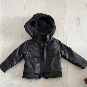 Urban Republic Black Kids Jacket with Hood